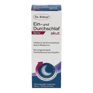 Dr. Böhm Ein- und Durchschlaf akut Spray - 17ml