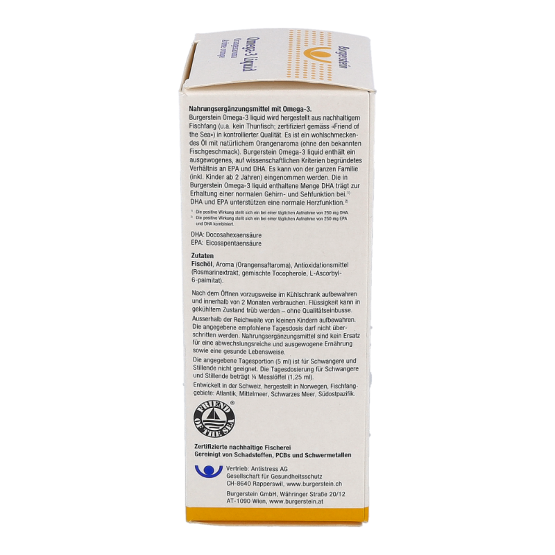 Burgerstein Omega 3 liquid 150 ml - 150ml
