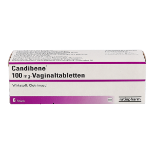 Candibene 100 mg - Vaginaltabletten - 6 Stück