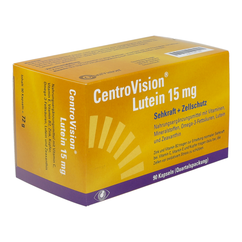 Centro Vision Lutein 15 mg 90 Stk. - 90 Stück