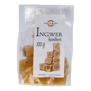 Vollkraft Ingwer kandiert - 100g