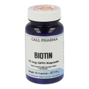 Gall Pharma Biotin 10 mg Kapseln 90 Stk. - 90 Stück