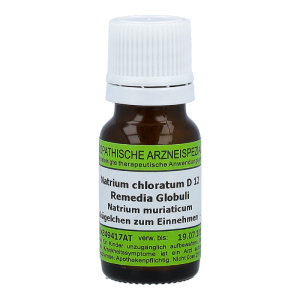 Natrium Chloratum Remedia 10 g D 12 Globuli - 10g