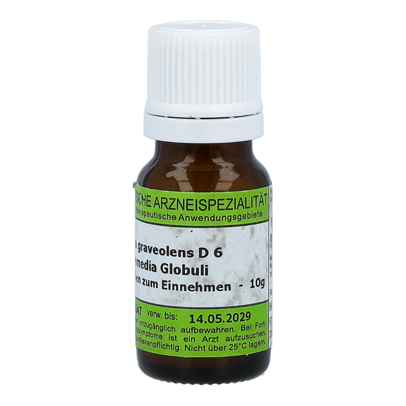Ruta Remedia 10 g D 6 Globuli - 10g