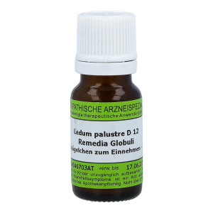 Ledum Remedia 10 g D 12 Globuli - 10g