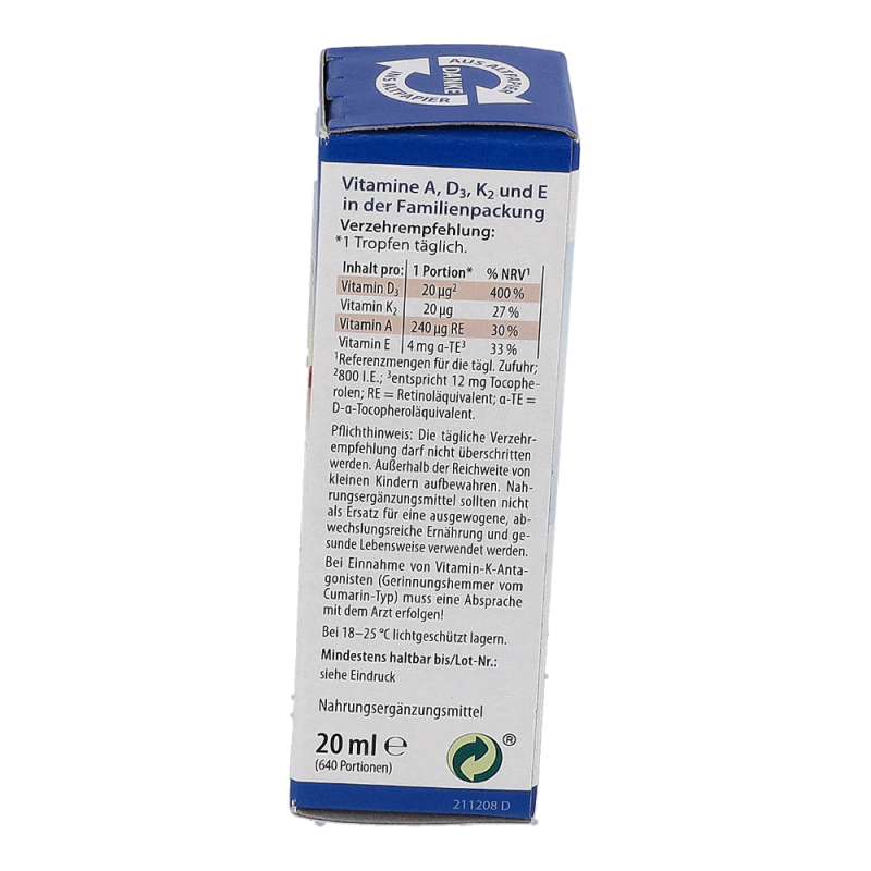 Dr. Jacob´s Vitamin DEKA Öl 20 ml - 20ml