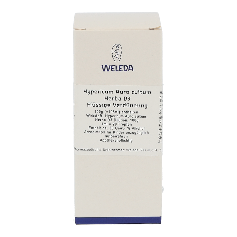 Weleda Hypericum Auro Cultum D 3 Dilutum 50 ml - 50ml