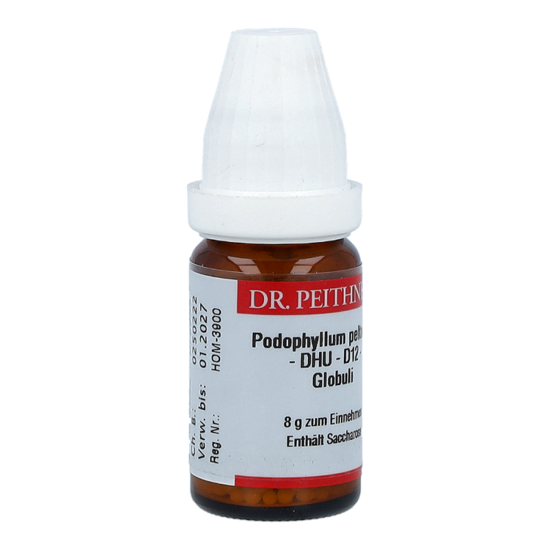 Podophyllum Peltatum DHU 8 g D 12 Globuli - 8g