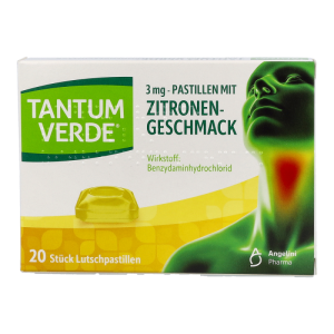Tantum Verde 3 mg - Pastillen mit Zitronengeschmack - 20 Stück