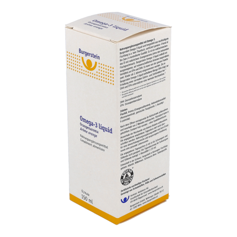 Burgerstein Omega 3 liquid 150 ml - 150ml