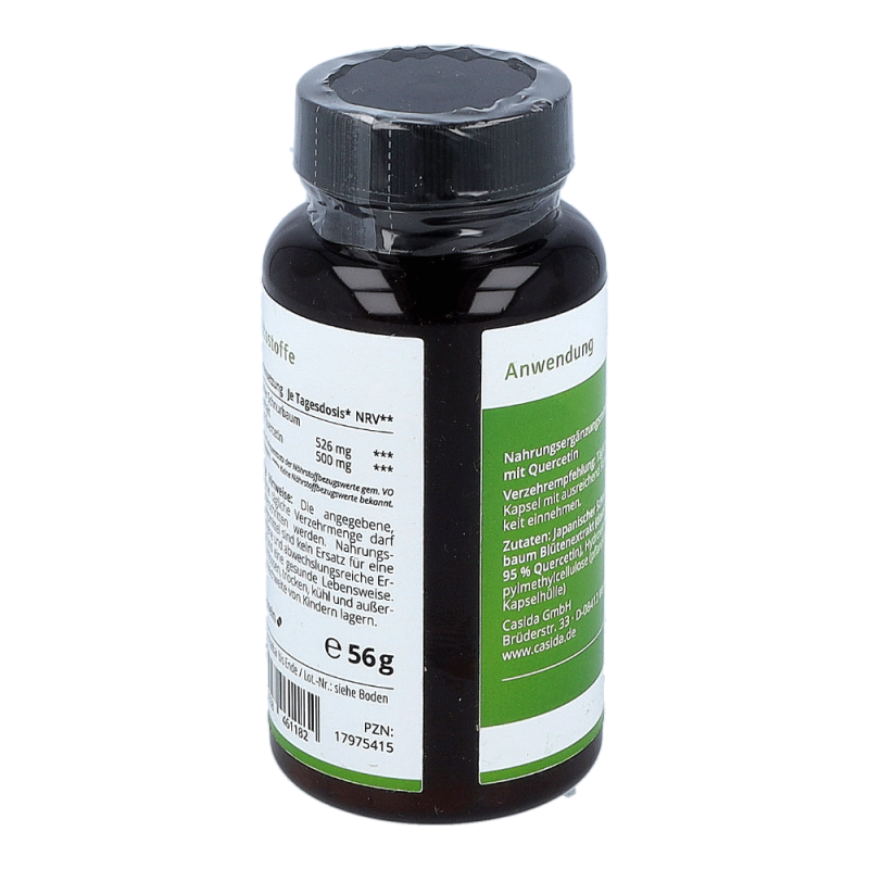Quercetin Kapseln 500 mg hochdosiert - 90 Stück