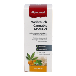 Alpinamed Weihrauch Cannabis MSM Gel - 100ml