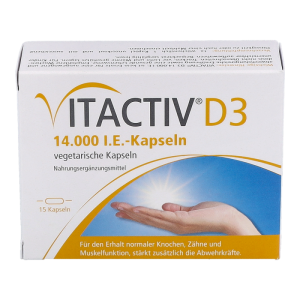 VITACTIV VIT D3 KPS 14000IE - 15 Stück