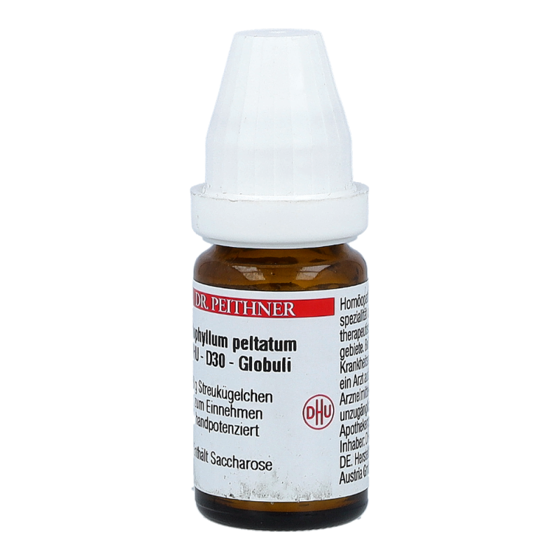 Podophyllum Peltatum DHU 8 g D 30 Globuli - 8g