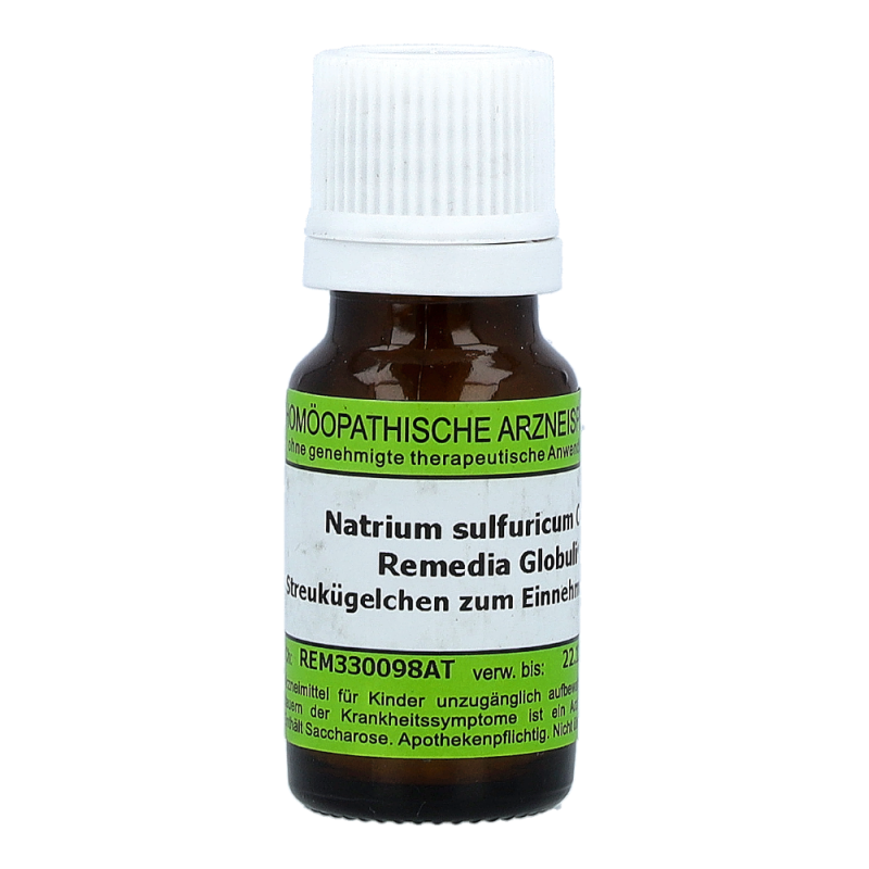 Natrium Sulfuricum Remedia 10 g C 30 Globuli - 10g