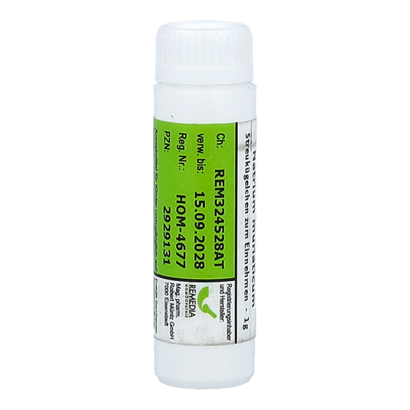 Natrium Chloratum Remedia 1 g C 200 Globuli - 1g
