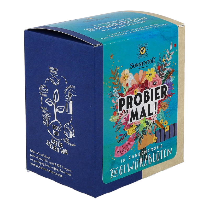 Sonnentor Gewürz-Blüten Probier mal! 10 Stk. BIO - 10 Beutel