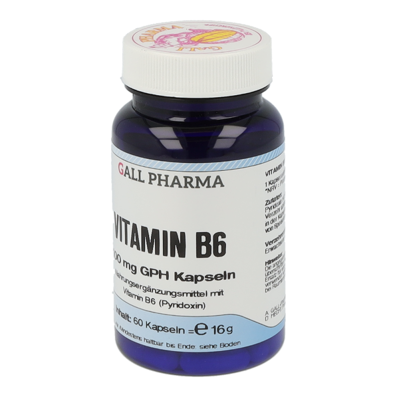 Gall Pharma Vitamin B6 100 mg Kapseln 60 Stk. - 60 Stück