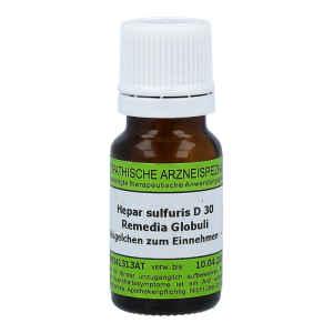 Hepar Sulfuris Remedia 10 g D 30 Globuli - 10g