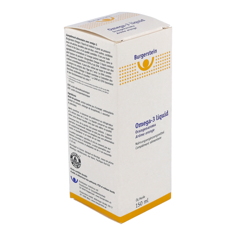Burgerstein Omega 3 liquid 150 ml - 150ml