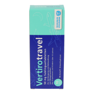 Vertirotravel 50 mg Sublingualtabletten 10 Stk. - 10 Stück