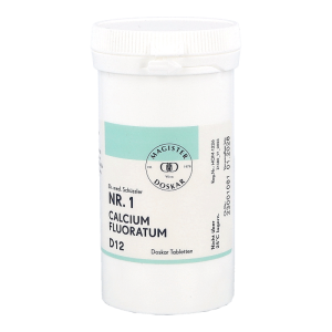 Schüßler Nr. 1 Calcium Fluoratum Doskar 400 Stk. D 12 Tabletten - 400 Stück