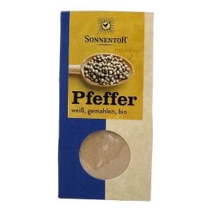 Sonnentor Weißer Pfeffer gemahlen 35 g BIO - 35g