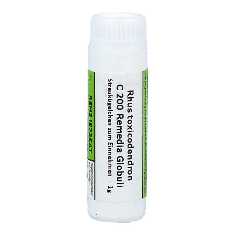 Rhus Toxicodendron Remedia 1 g C 200 Globuli - 1g