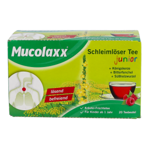 MUCOLAXX SCHLEIMLOES TEE JUN - 20 Beutel