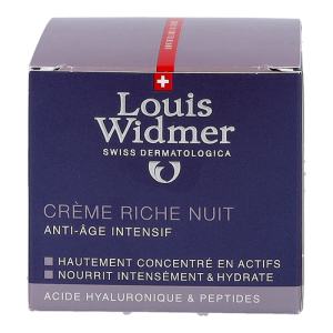 Louis Widmer Rich Night Cream leicht parfümiert 50 ml - 50ml