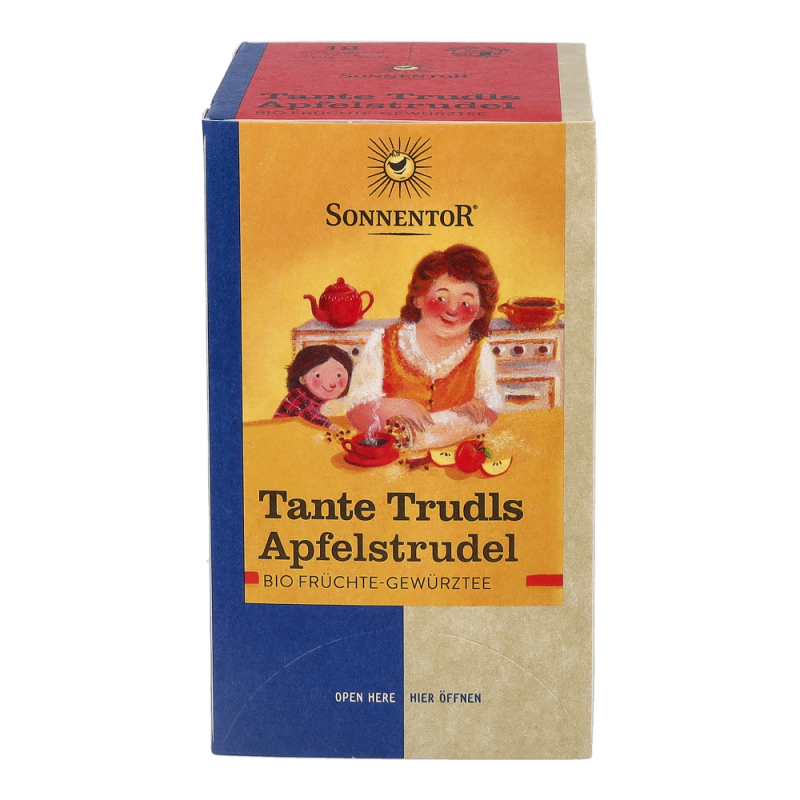Sonnentor Tante Trudls Apfelstrudel Bio Tee 18 Btl. - 18 Beutel