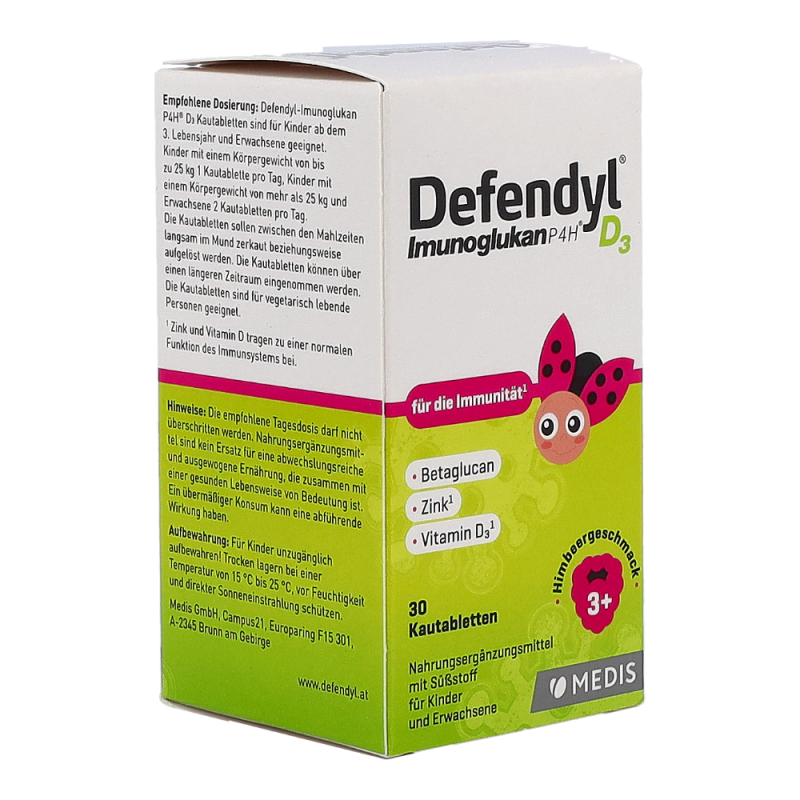 Defendyl-Imunoglukan® P4H D3 Kautabletten 30 Stk. - 30 Stück