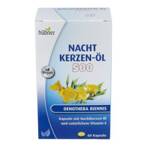 Hübner Nachtkerzen Öl 500 mg Kapseln - 60 Stück