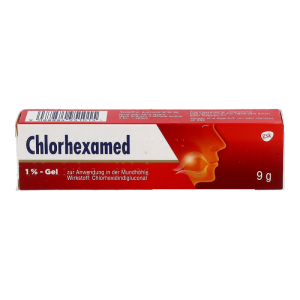 Chlorhexamed 1% - Gel zur Anwendung in der Mundhöhle - 9g