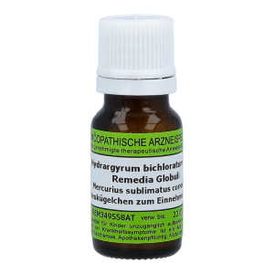 Hydrargyrum Bichloratum Remedia 10 g C 30 Globuli - 10g