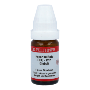 Hepar Sulfuris DHU 8 g C 12 Globuli - 8g