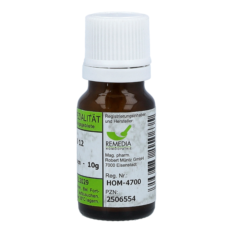 Kalium Bichromicum Remedia 10 g D 12 Globuli - 10g