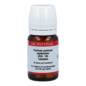 Thallium Aceticum DHU 80 Stk. D 6 Tabletten - 80 Stück
