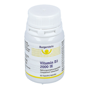 Burgerstein Vitamin D3 2000 IE Kapseln 60 Stk. - 60 Stück