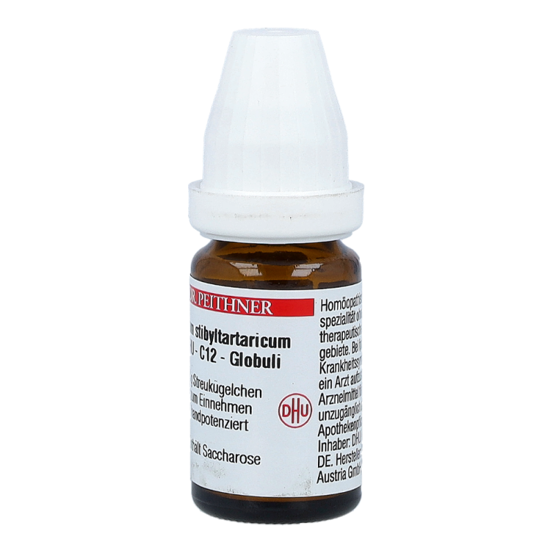 Kalium Stibyltartaricum DHU 8 g C 12 Globuli - 8g