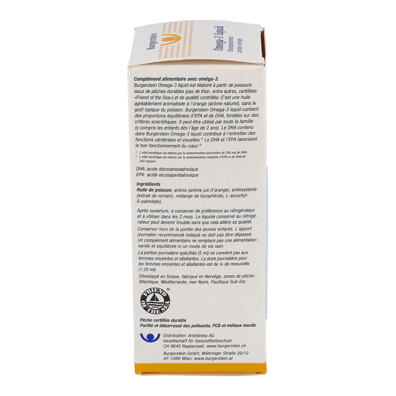 Burgerstein Omega 3 liquid 150 ml - 150ml