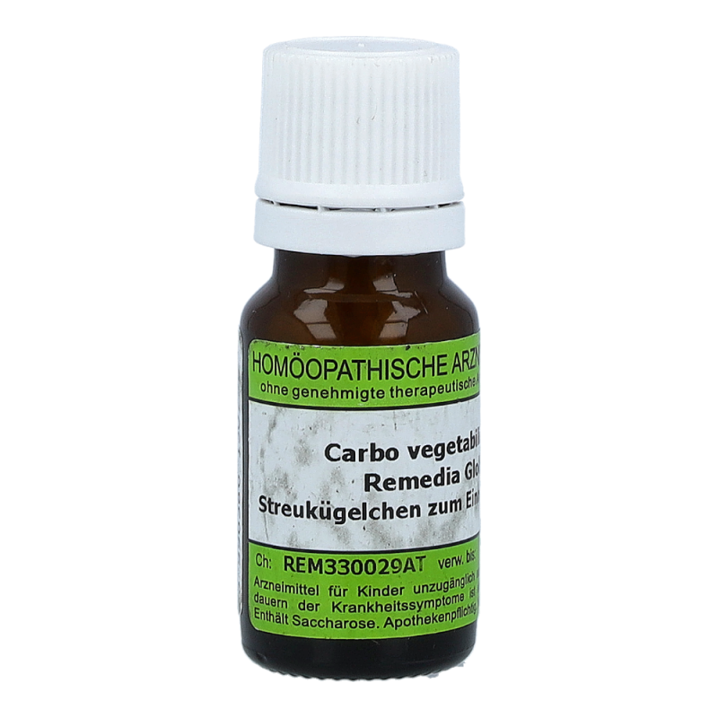 Carbo Vegetabilis Remedia 10 g C 30 Globuli - 10g