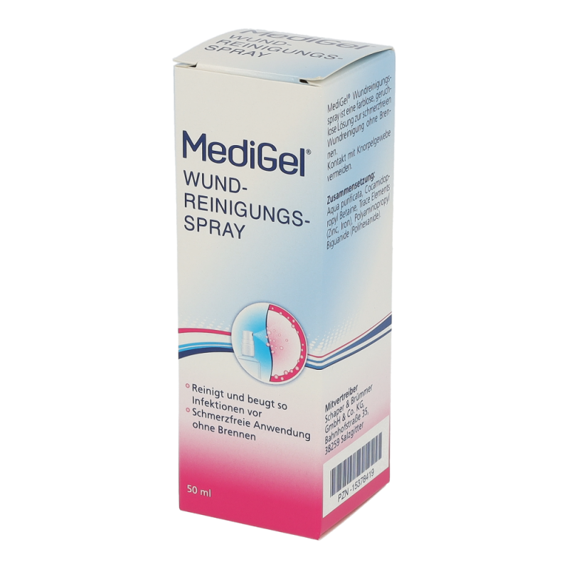 MediGel Wundreinigungsspray 50 ml - 50ml