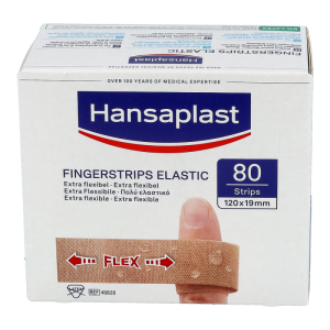 HANSAPL.FINGER STRIP ELASTIC - 80 Stück