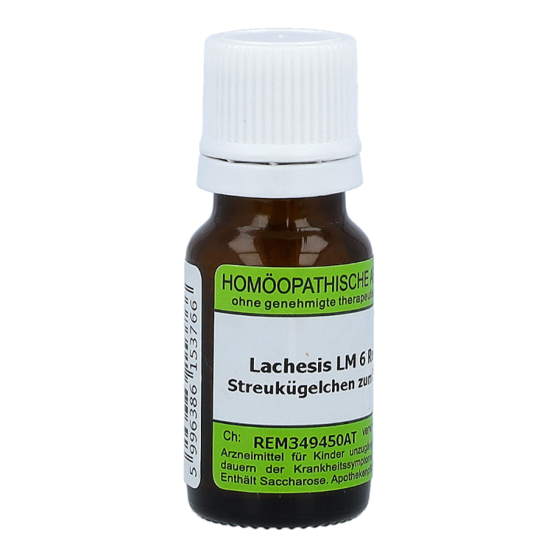 Lachesis Muta Remedia 10 g LM 6 Globuli - 10g