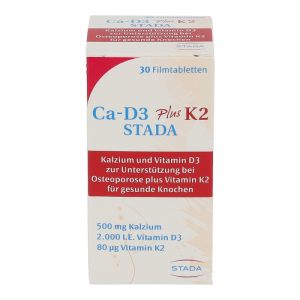 Ca-D3 plus K2 STADA Filmtabletten 30 Stk. - 30 Stück