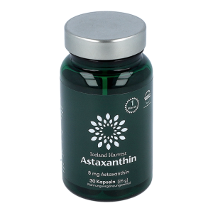 Astaxanthin Kapseln aus Island - 30 Stück