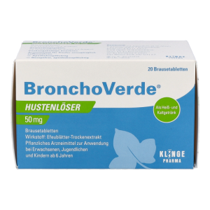 Bronchoverde Brausetabletten 50 mg 20 Stk. - 20 Stück