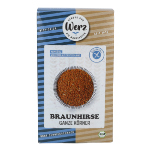 Werz Braunhirse Bio Ganz keimfähig - 500g