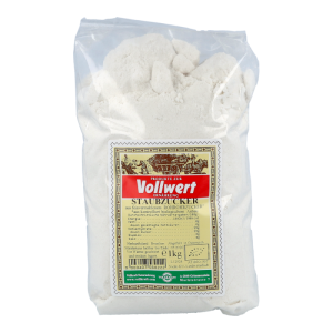 Vollkraft Rohrrohzucker Staubzucker fein 1 kg BIO - 1kg